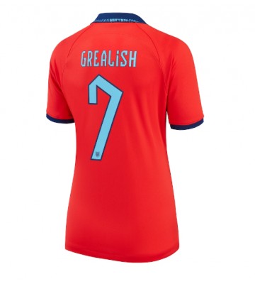 England Jack Grealish #7 Bortedrakt Kvinner VM 2022 Kortermet